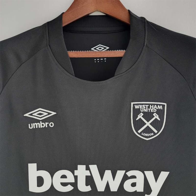 Camiseta Clásica West Ham United FC Visitante 2022-23