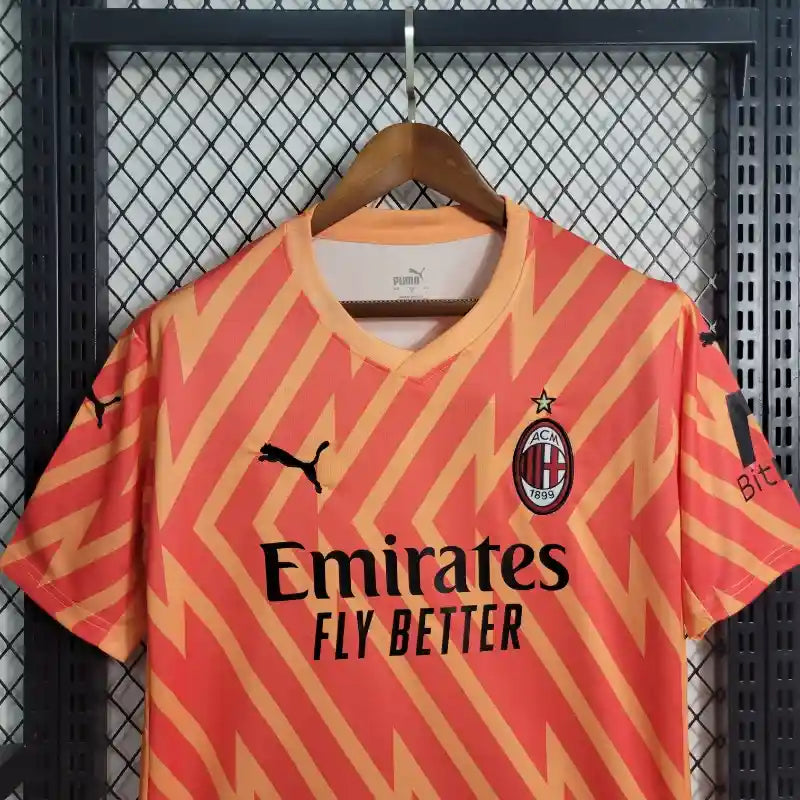 Camiseta Clásica AC Milán Portero Naranja 2023-24