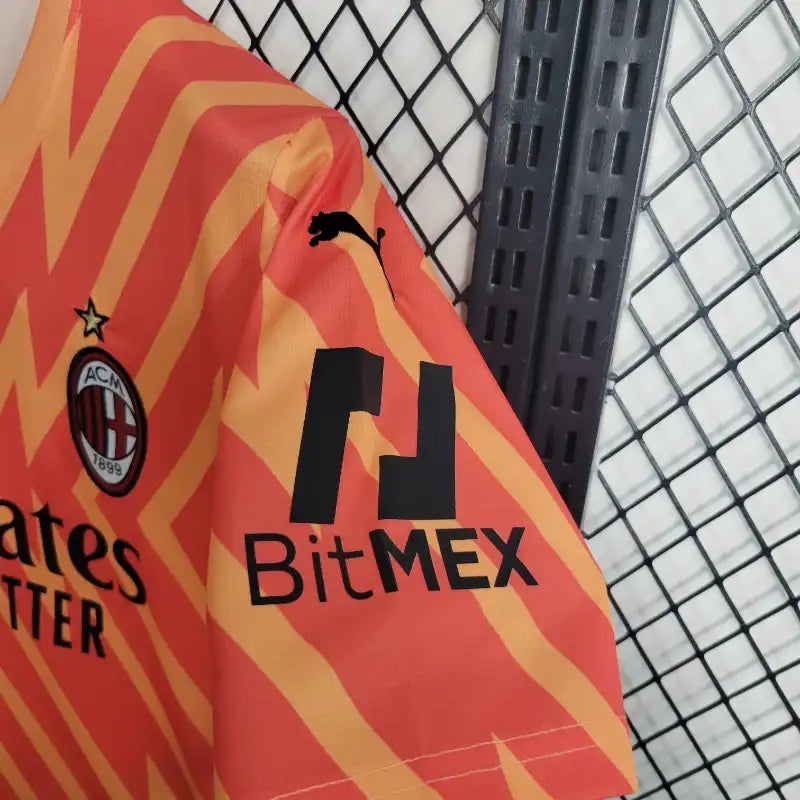 Camiseta Clásica AC Milán Portero Naranja 2023-24