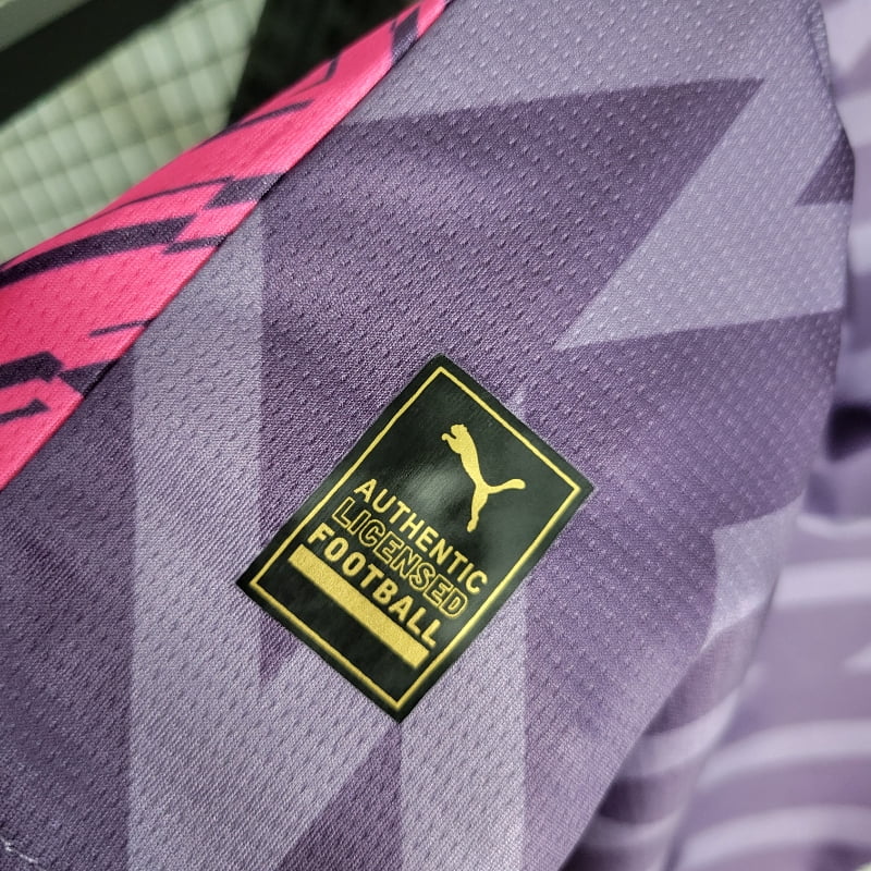 Camiseta Clásica Manchester City FC Portero Morada 2023-24