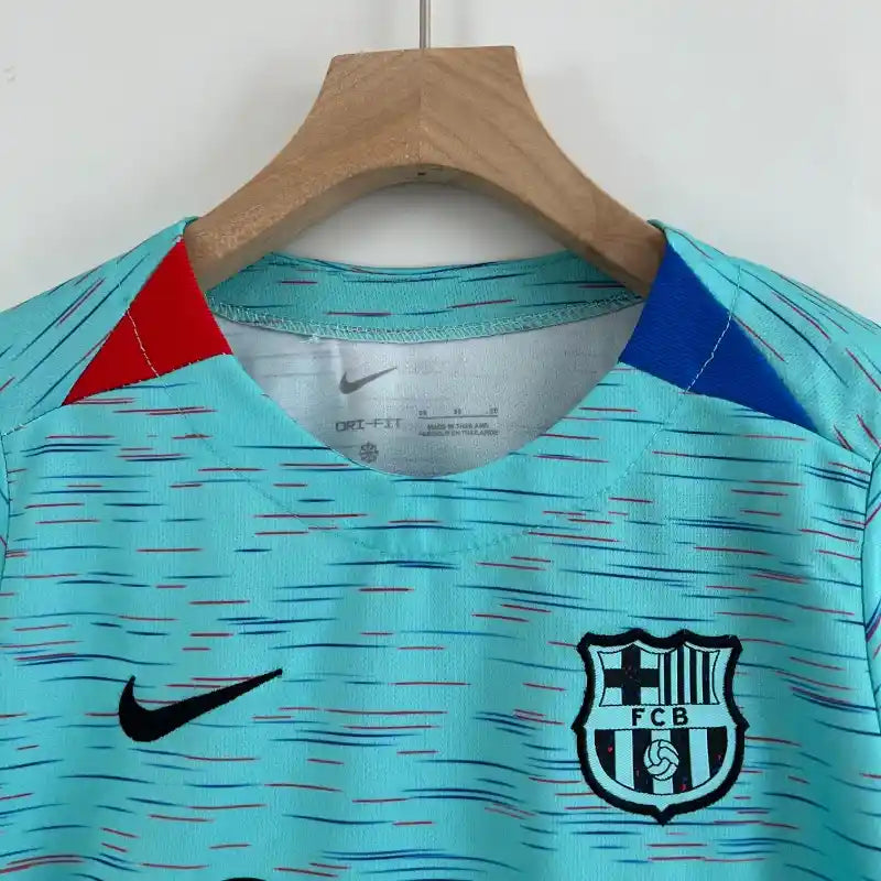Equipación Infantil Clásica FC Barcelona Visitante (3ª) 2023-24