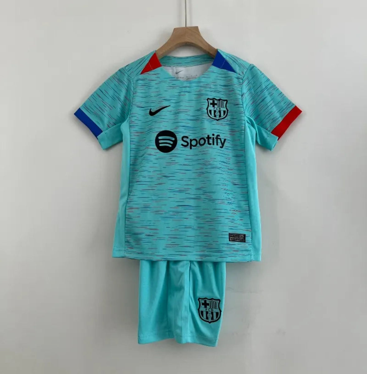 Equipación Infantil Clásica FC Barcelona Visitante (3ª) 2023-24