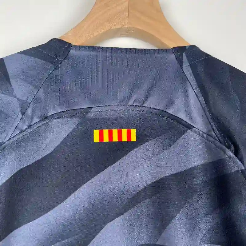 Equipación Infantil Clásica FC Barcelona Portero Visitante 2023-24
