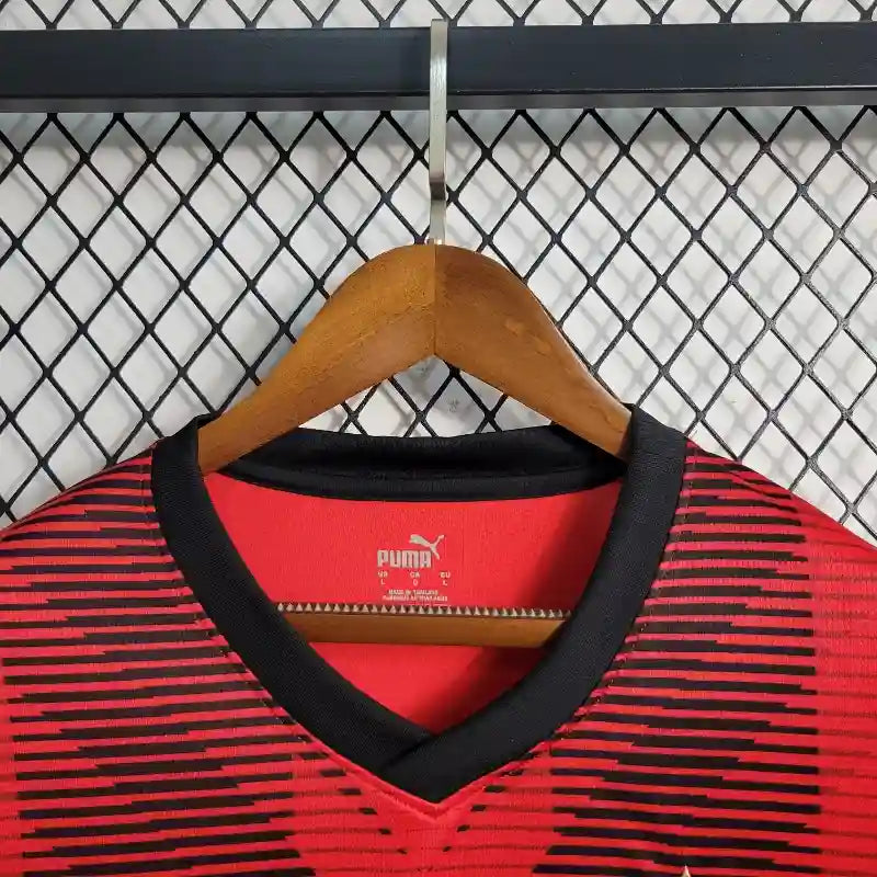 Camiseta Clásica AC Milán Manga Larga 2023-24