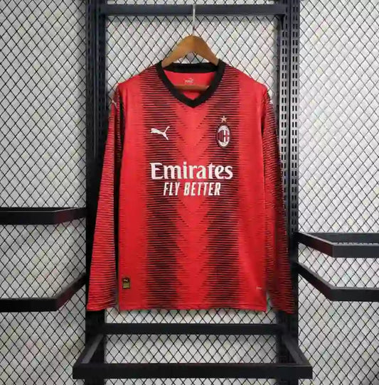 AC Milan 2023-24 Long Sleeve Classic Shirt 