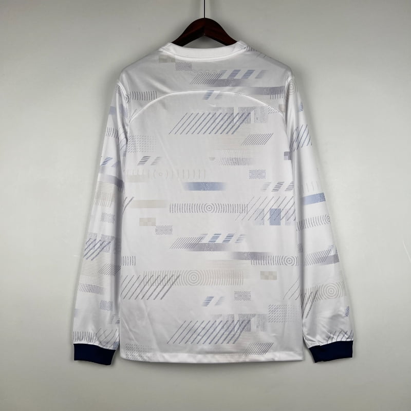Camiseta Clásica Tottenham Hotspur FC Manga Larga 2023-24