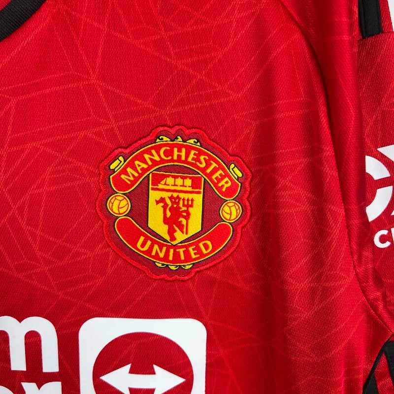 Camiseta Clásica Manchester United FC Manga Larga 2023-24