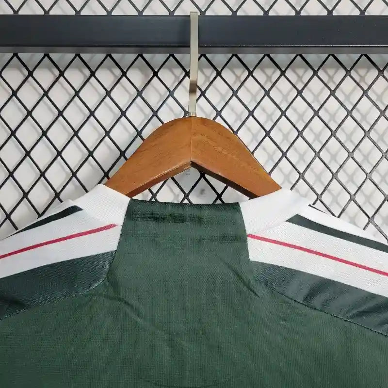 Camiseta Clásica Manchester United FC Visitante Manga Larga 2023-24