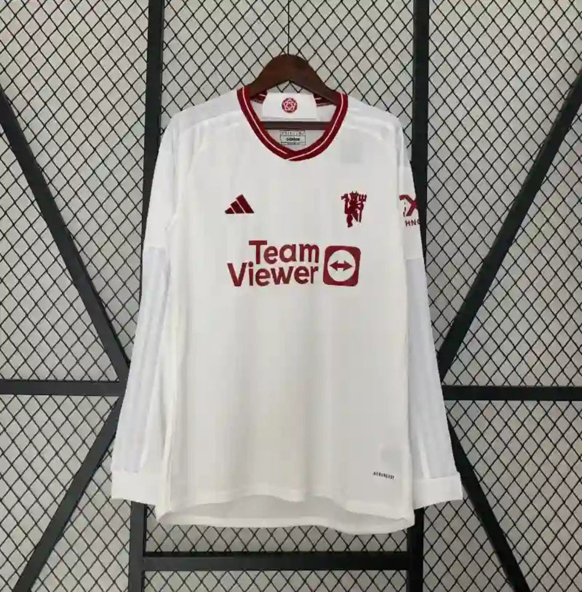 Camiseta Clásica Manchester United FC Visitante (3ª) Manga Larga 2023-24