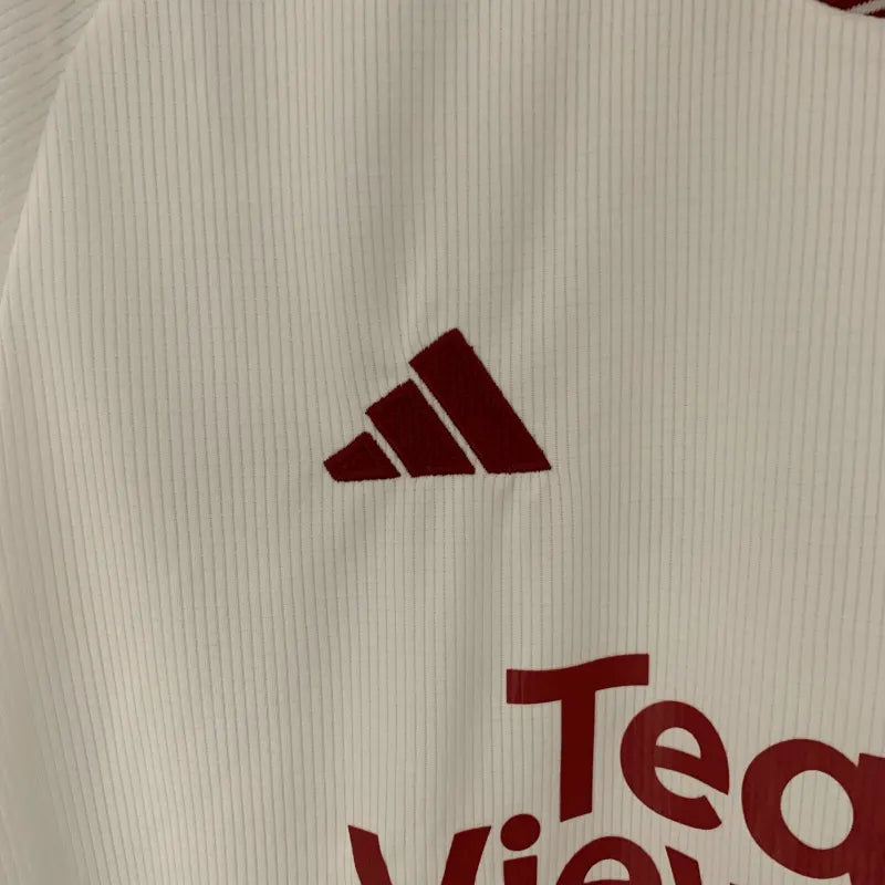 Camiseta Clásica Manchester United FC Visitante (3ª) Manga Larga 2023-24