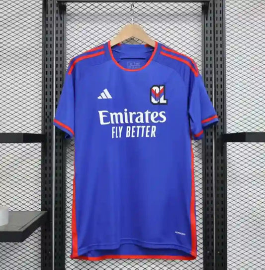 Camiseta Clásica Olympique de Lyon Visitante 2023-24