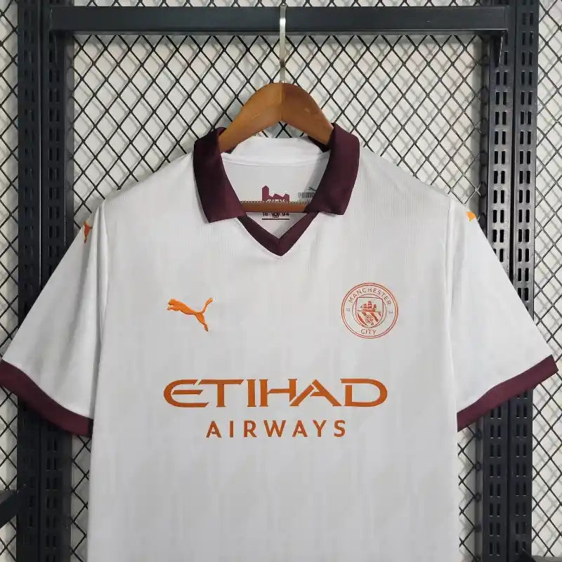 Camiseta Clásica Manchester City FC Visitante 2023-24