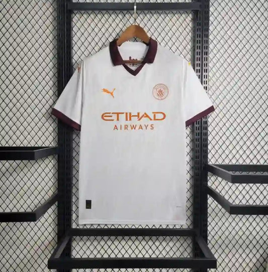 Camiseta Clásica Manchester City FC Visitante 2023-24