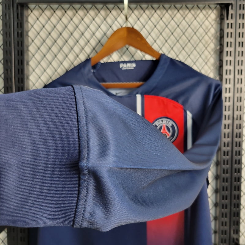 Camiseta Clásica PSG FC Manga Larga 2023-24