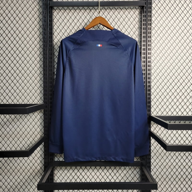 Camiseta Clásica PSG FC Manga Larga 2023-24