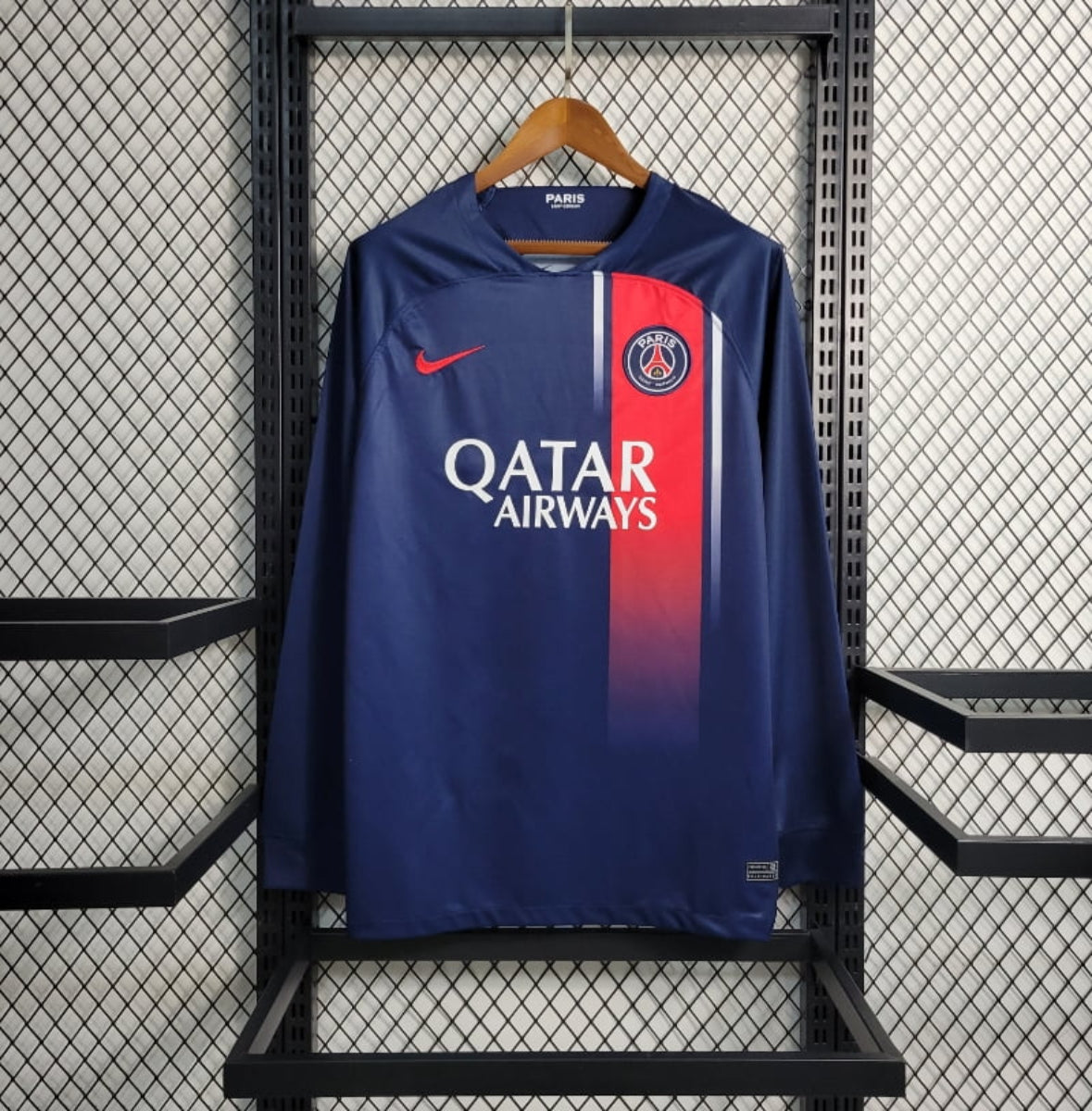 Camiseta Clásica PSG FC Manga Larga 2023-24