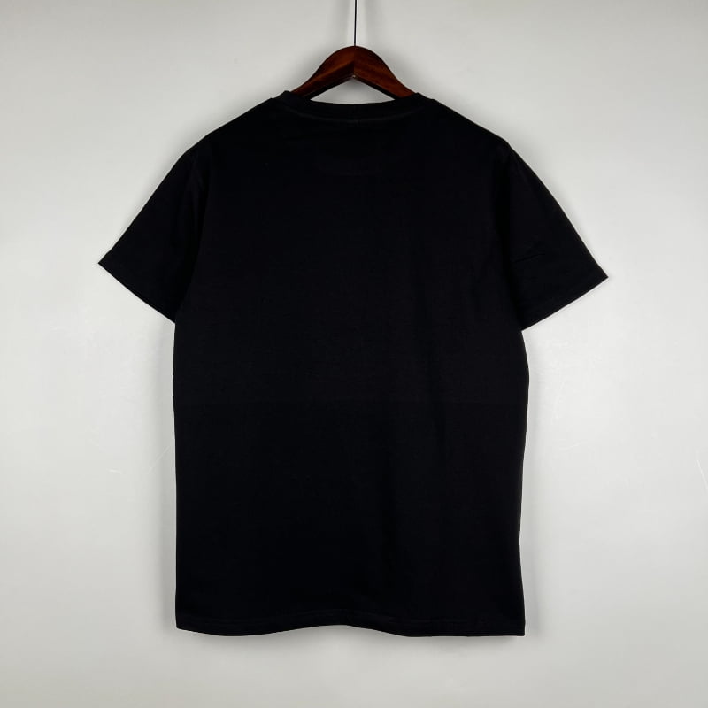 Camiseta Clásica PSG FC Entrenamiento Balmain Negra 2023-24