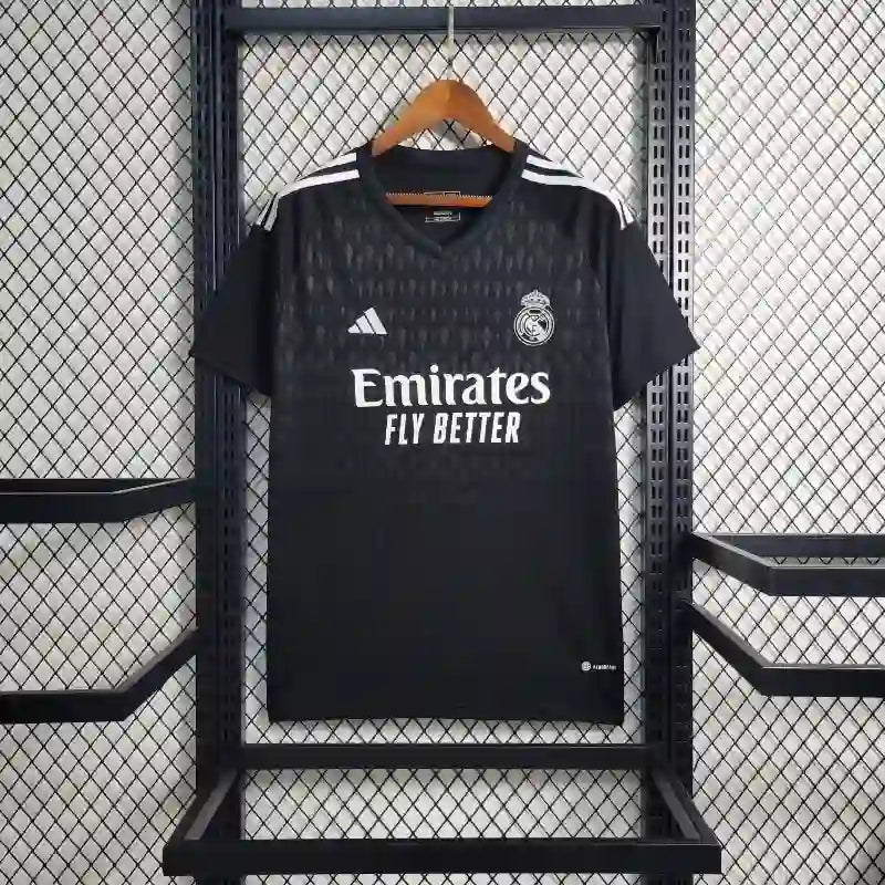 Real Madrid Goalkeeper Classic Black Shirt 2023-24