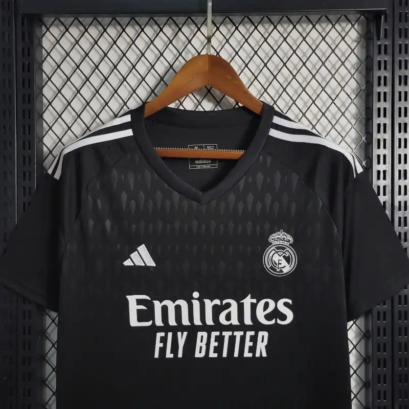 Real Madrid Goalkeeper Classic Black Shirt 2023-24
