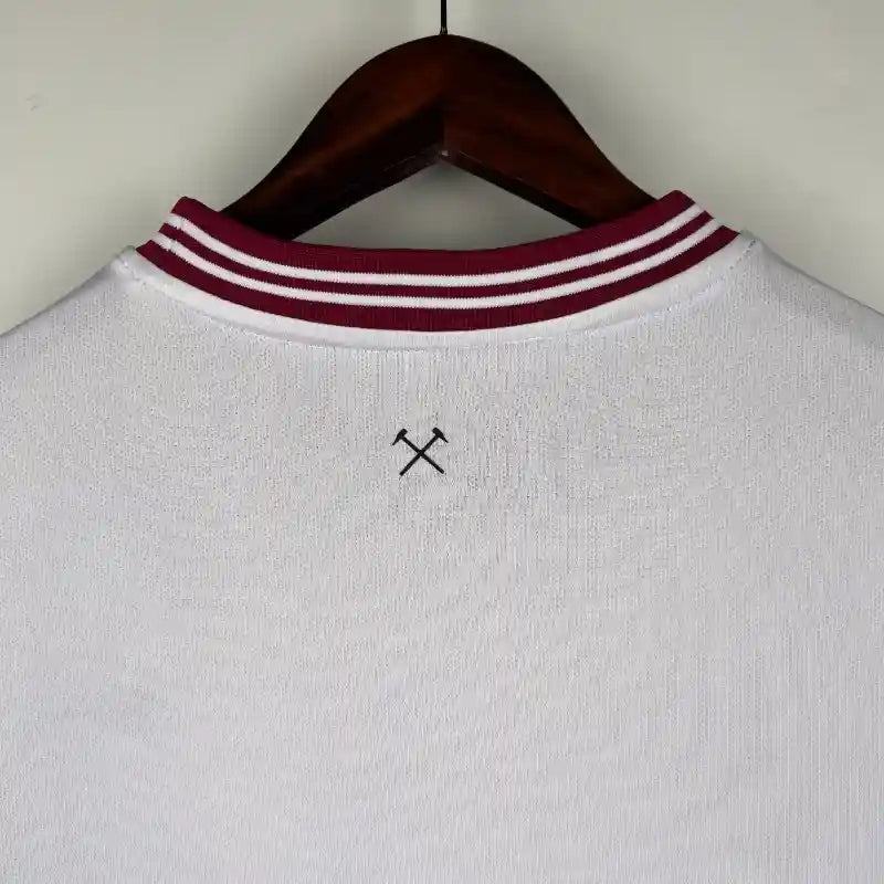 Camiseta Clásica West Ham United FC Visitante 2023-24