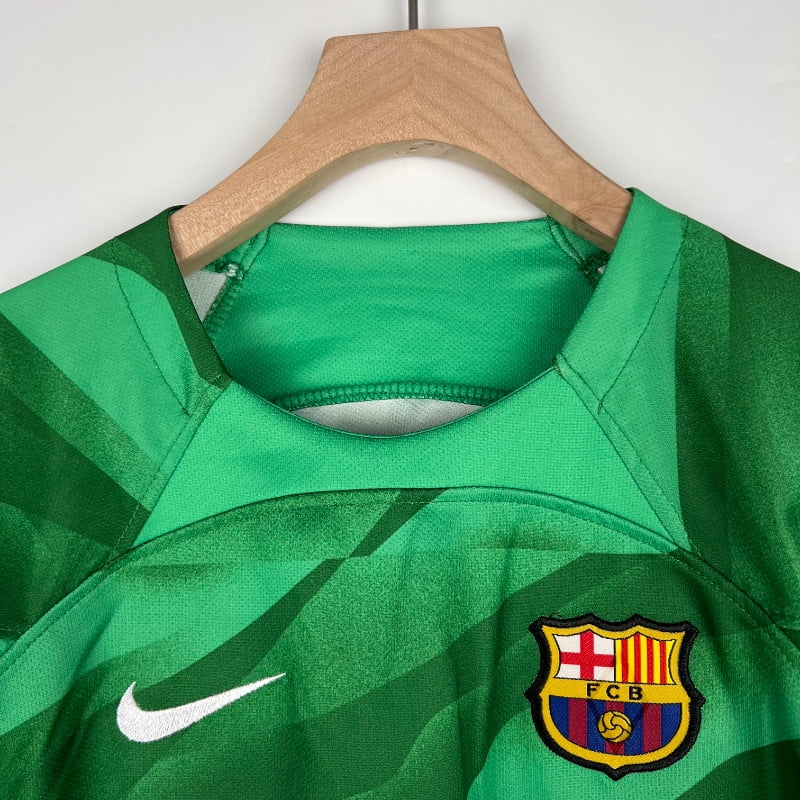Equipación Infantil Clásica FC Barcelona Portero 2023-24