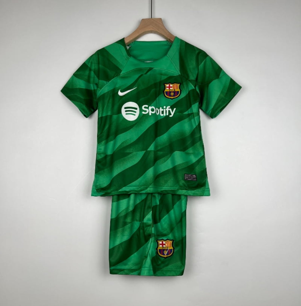 Equipación Infantil Clásica FC Barcelona Portero 2023-24