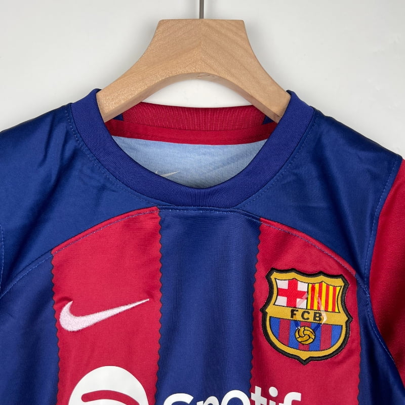 Equipación Infantil Clásica FC Barcelona 2023-24