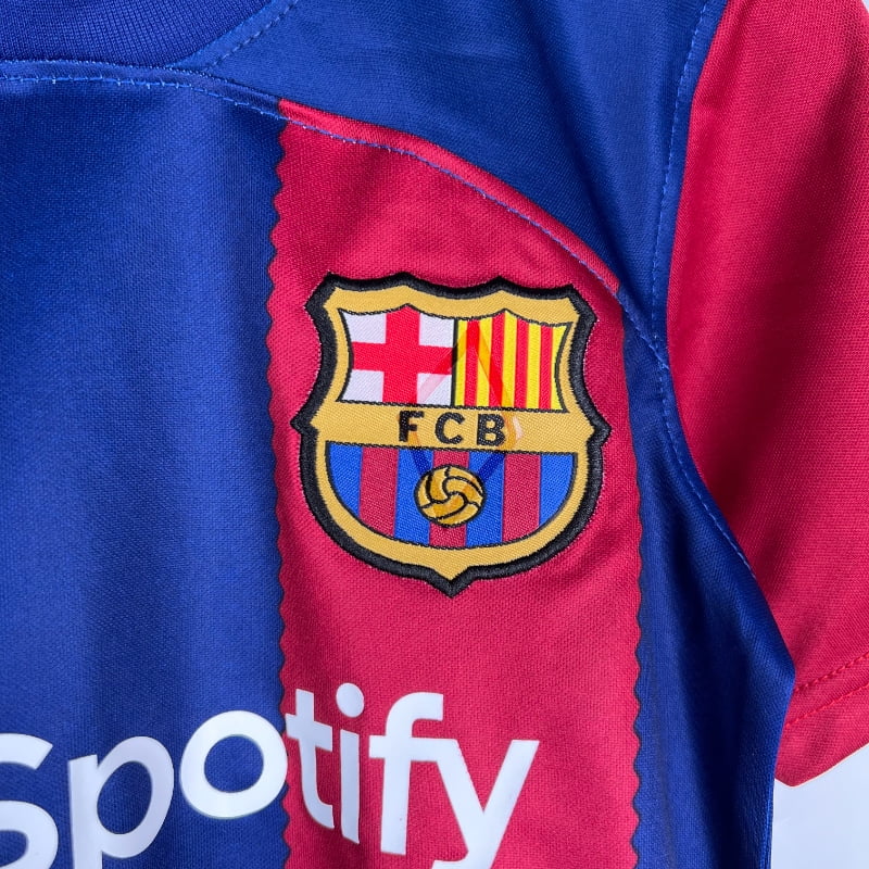 Equipación Infantil Clásica FC Barcelona 2023-24