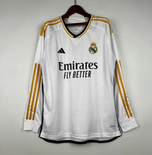 Camiseta Clásica Real Madrid Manga Larga 2023-24