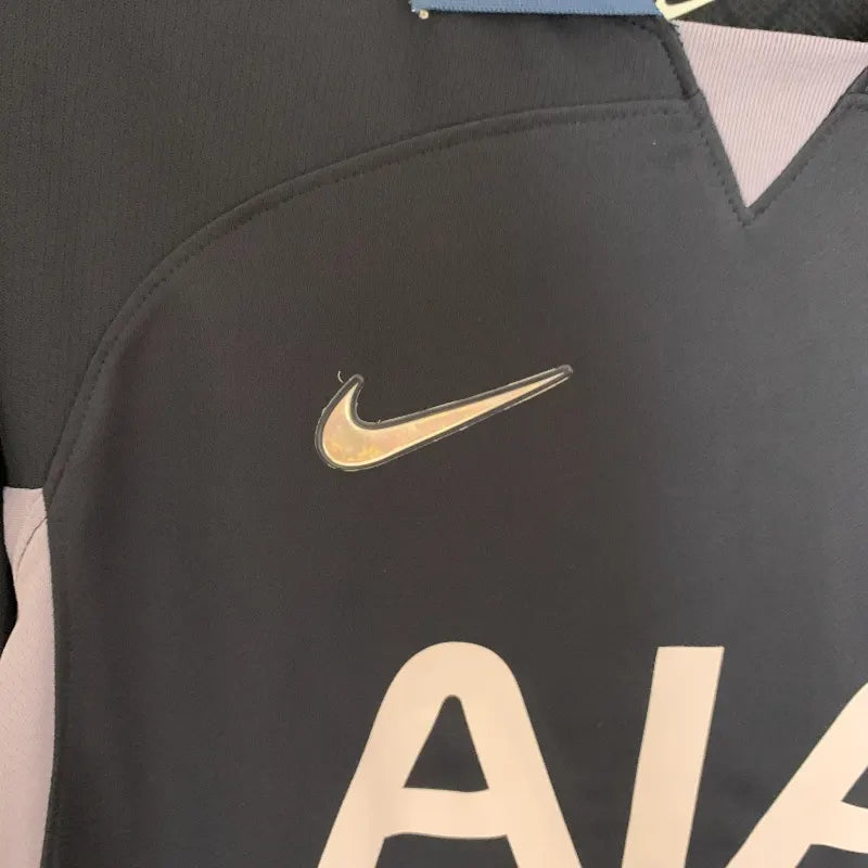 Camiseta Clásica Tottenham Hotspur FC Visitante Manga Larga 2023-24
