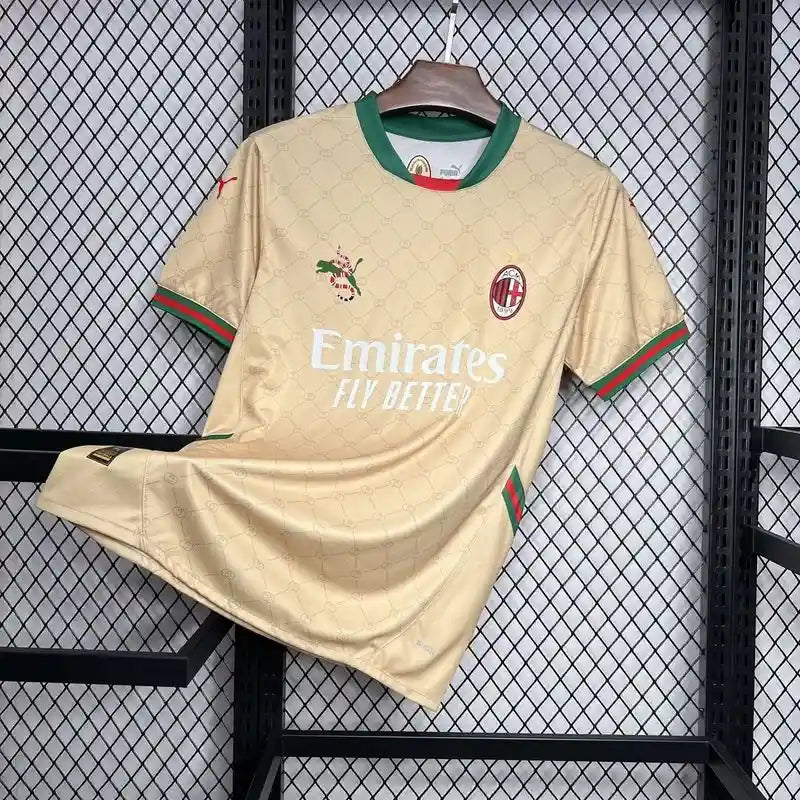 Camiseta Clásica AC Milán Gucci Edición Especial 2024-25