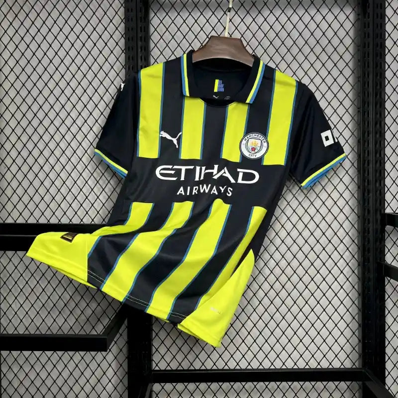 Camiseta Clásica Manchester City FC Visitante 2024-25