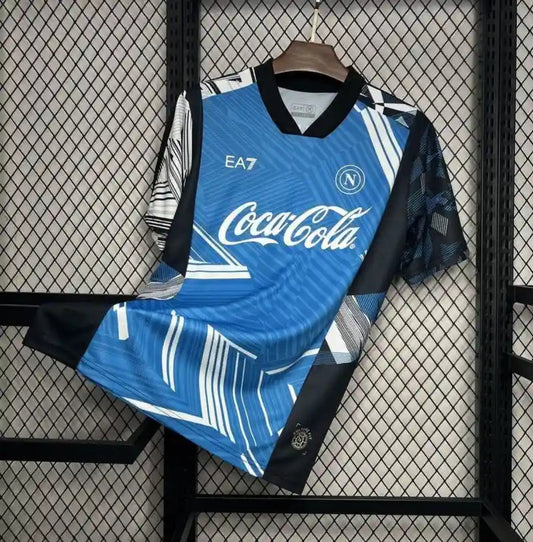 Camiseta Clásica SSC Nápoles Edición Especial Coca-Cola 2024-25