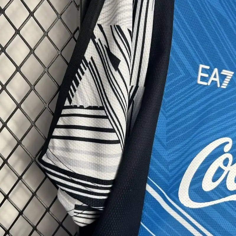 Camiseta Clásica SSC Nápoles Edición Especial Coca-Cola 2024-25
