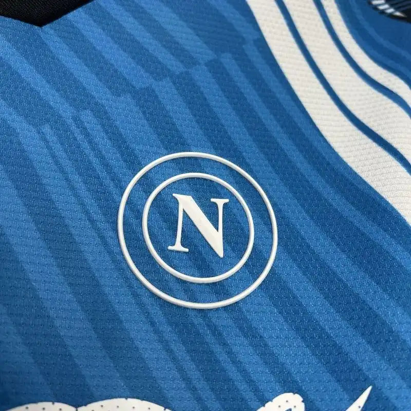 Camiseta Clásica SSC Nápoles Edición Especial Coca-Cola 2024-25
