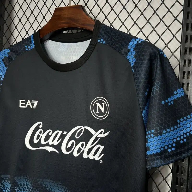 Camiseta Clásica SSC Nápoles pre-match Coca-Cola 2024-25