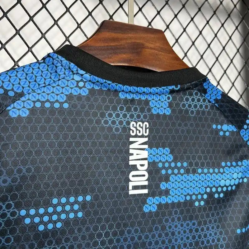 Camiseta Clásica SSC Nápoles pre-match Coca-Cola 2024-25