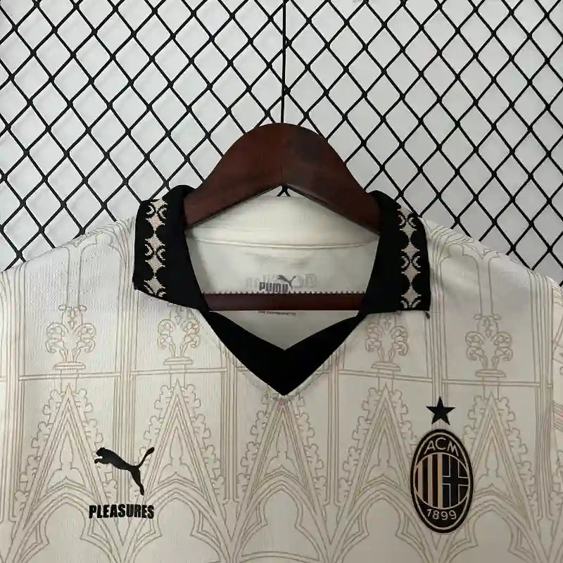 Camiseta Clásica AC Milán Beige 2024-25