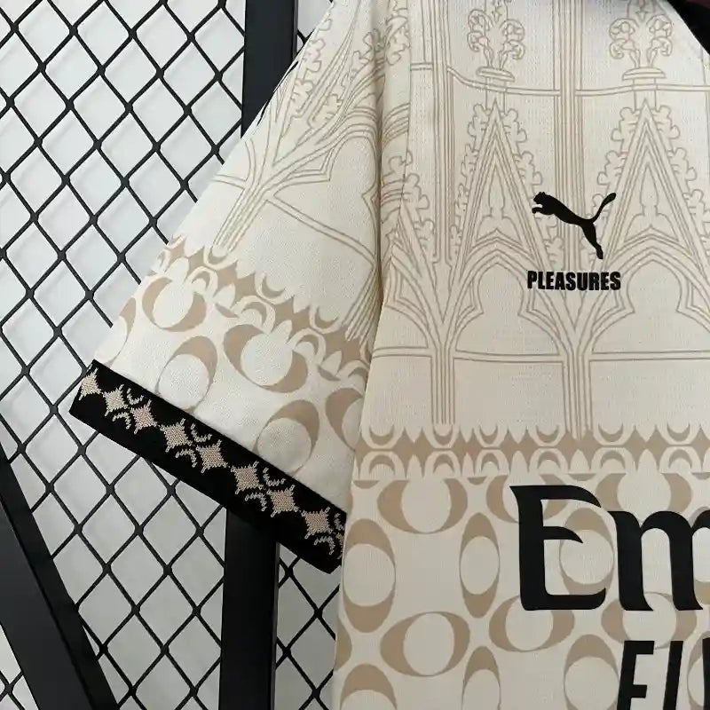 Camiseta Clásica AC Milán Beige 2024-25