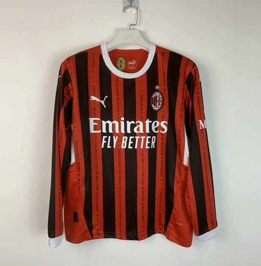 AC Milan 2024-25 Long Sleeve Classic Shirt 