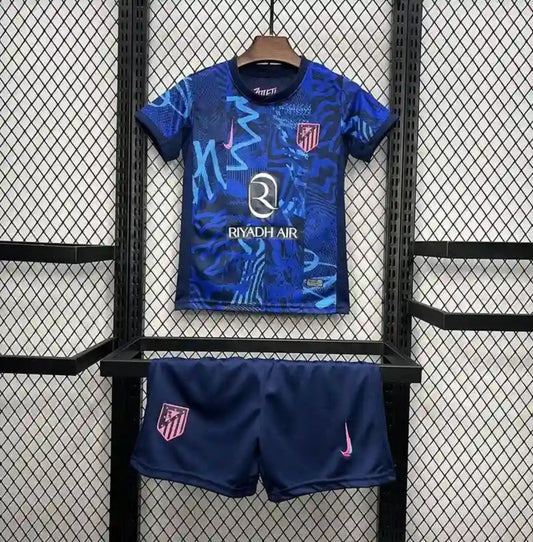 Equipación Infantil Atlético de Madrid Visitante (3ª) 2024-25