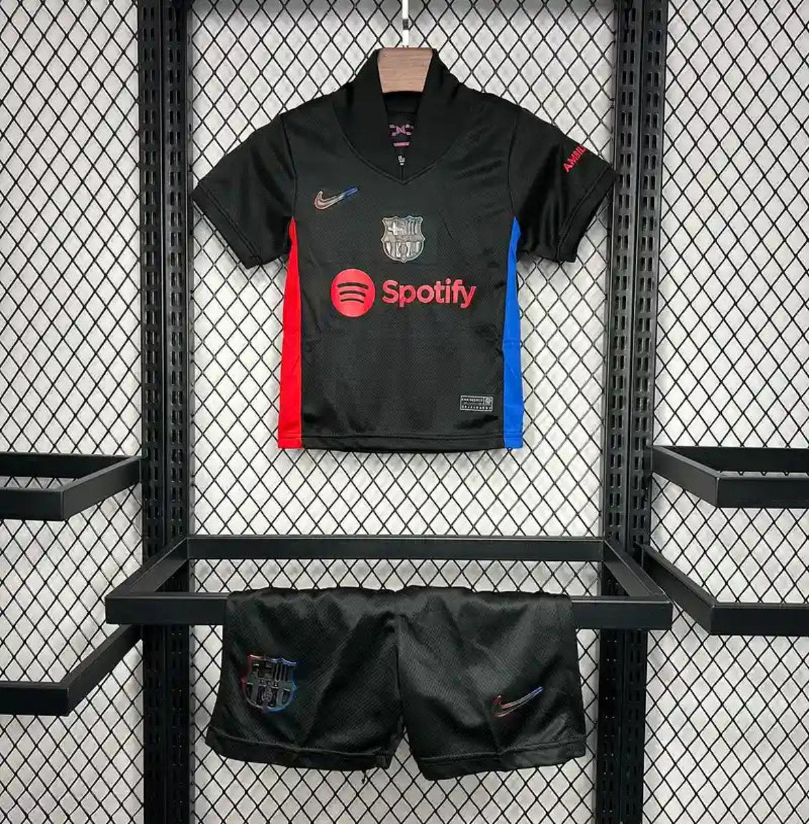 Equipación Infantil FC Barcelona Visitante 2024-25
