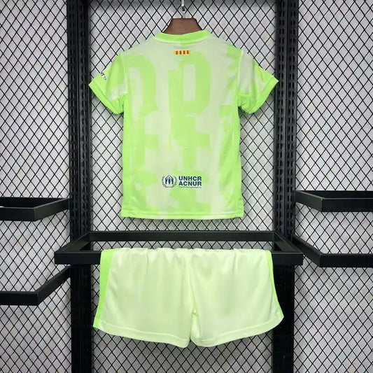 Equipación Infantil FC Barcelona Visitante (3ª) 2024-25