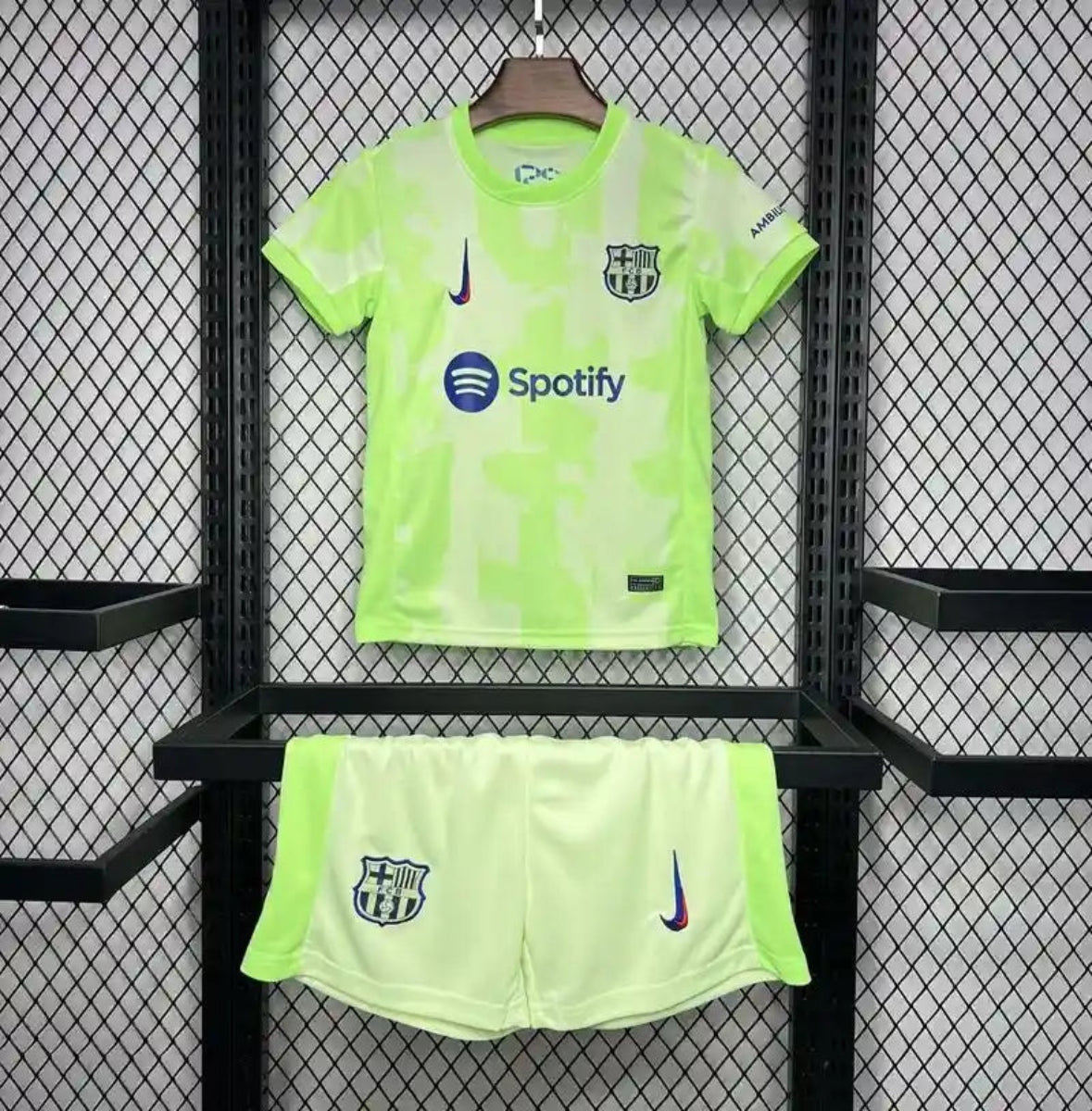 Equipación Infantil FC Barcelona Visitante (3ª) 2024-25