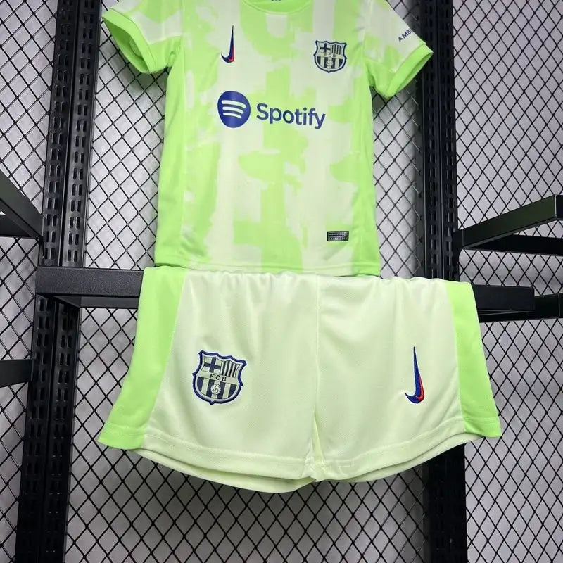 Equipación Infantil FC Barcelona Visitante (3ª) 2024-25