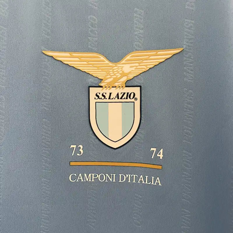 Camiseta Clásica SS Lazio 50 Aniversario Azul 2024-25