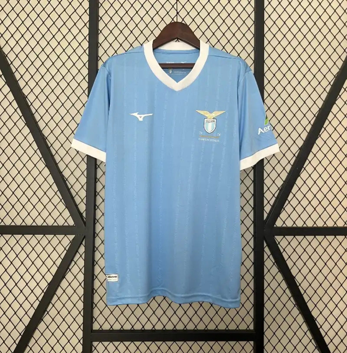 Camiseta Clásica SS Lazio 50 Aniversario Azul 2024-25