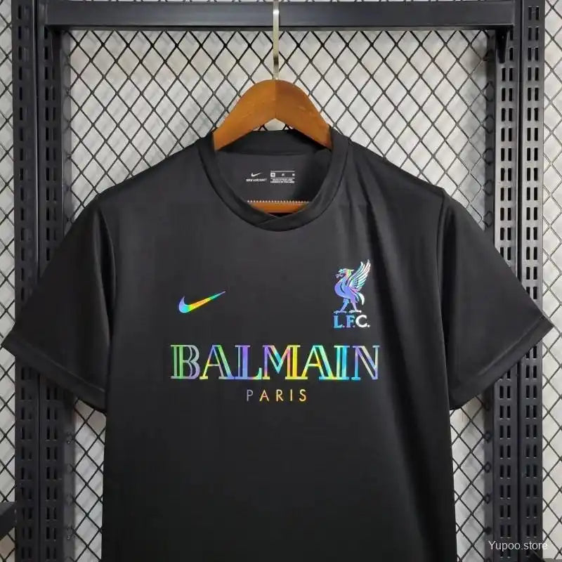 Camiseta Clásica Liverpool FC Balmain Edición Especial 2024-25