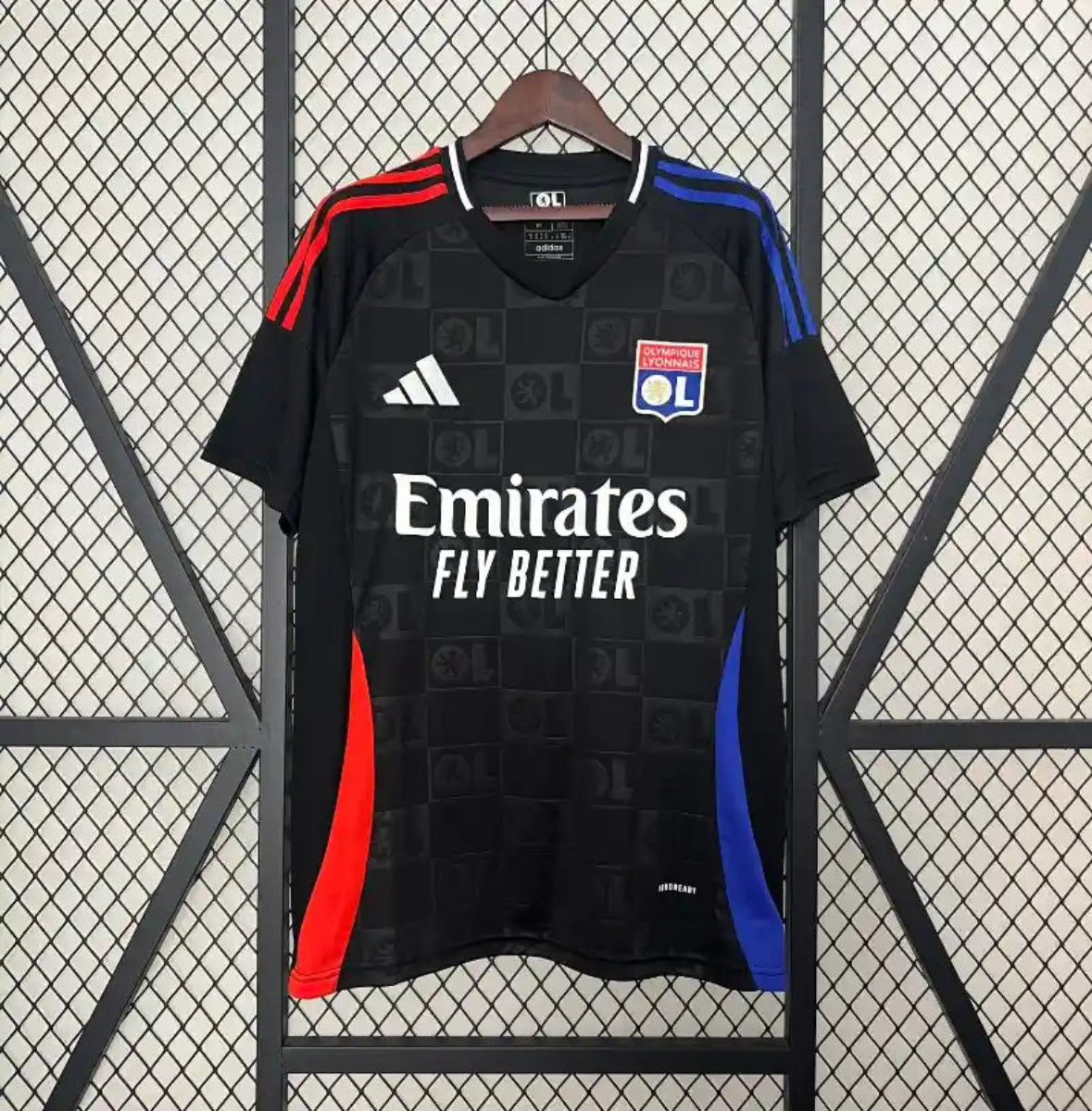 Camiseta Clásica Olympique de Lyon Visitante 2024-25