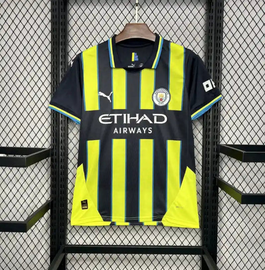 Camiseta Clásica Manchester City FC Visitante 2024-25